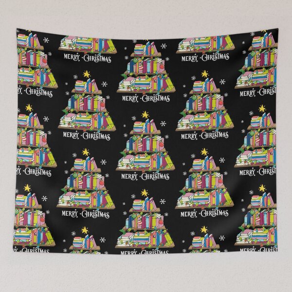 Item preview, Reader Merry Christmas Tree Love Reading Book Librarian Nerd  designed and sold by singh130.