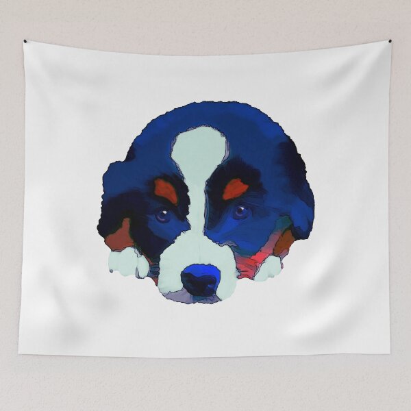 Item preview, Colourful Puppy designed and sold by Karen Harding Art and Illustration .