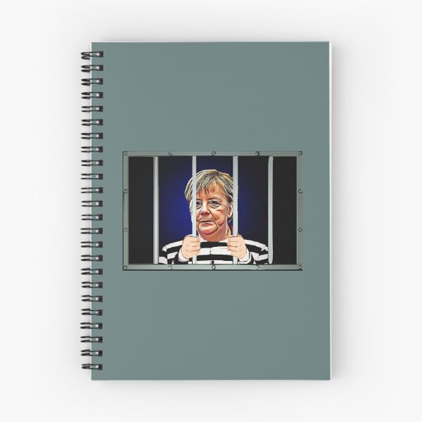 Item preview, Angela Merkel &x27;behind bars!&x27; Satire  Humor  resistance   designed and sold by SiduGalery.