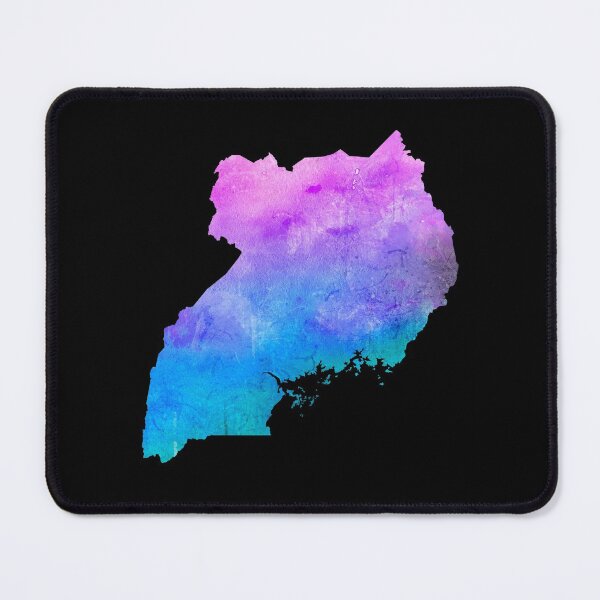 Item preview, Uganda Watercolor Map - Ugandan designed and sold by MountainD.