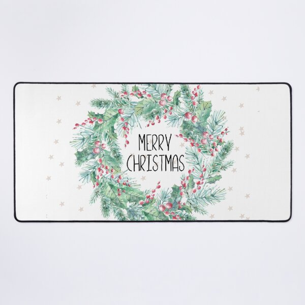 Item preview, Christmas Wreath Merry Christmas designed and sold by Maria Heyens.