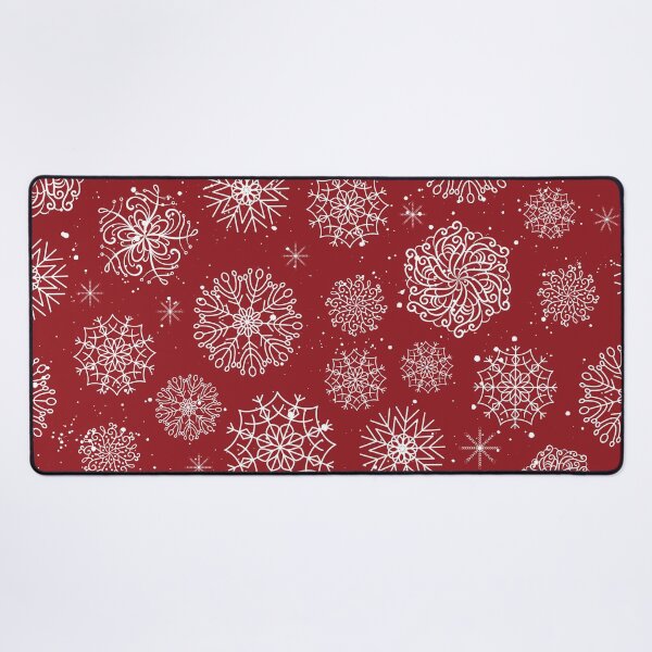 Item preview, Assorted Snowflakes On Red Background designed and sold by Maria Heyens.