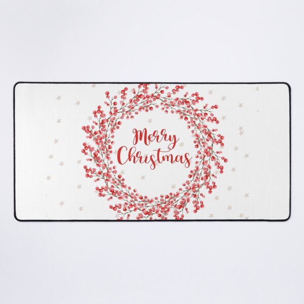 Item preview, Red Berry Christmas Wreath designed and sold by Maria Heyens.