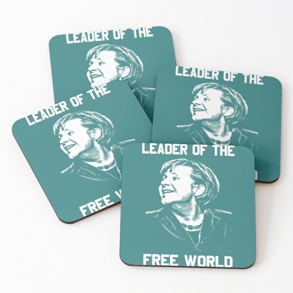 Item preview, Angela Merkel Leader Of The Free World   designed and sold by SiduGalery.