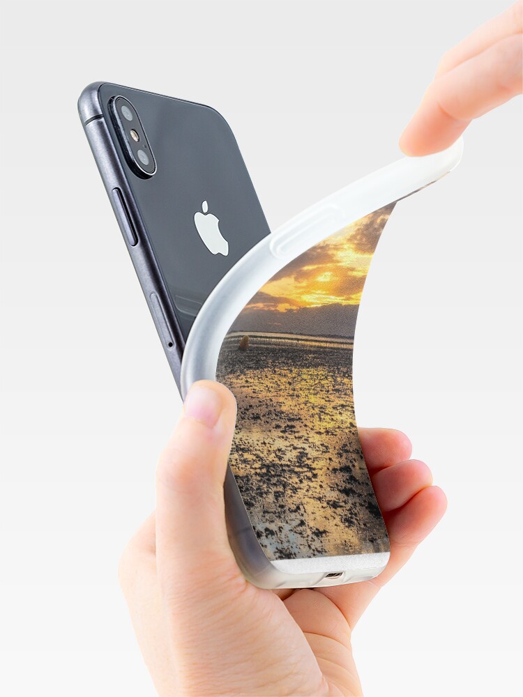 Alternate view of Oyster Faming iPhone Case & Cover