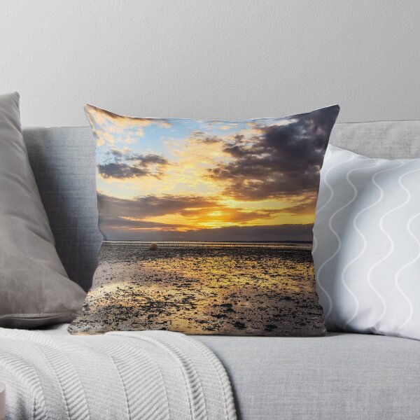 Oyster Faming Throw Pillow