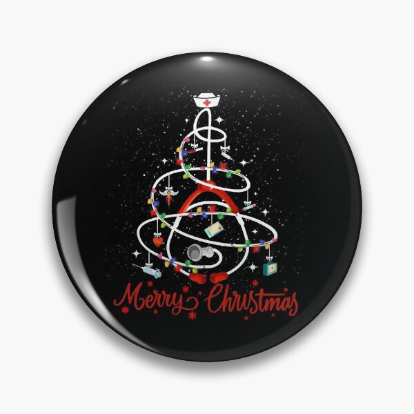 Item preview, Stethoscope Merry Christmas Tree Nurse Doctor Medical Staff  designed and sold by singh130.