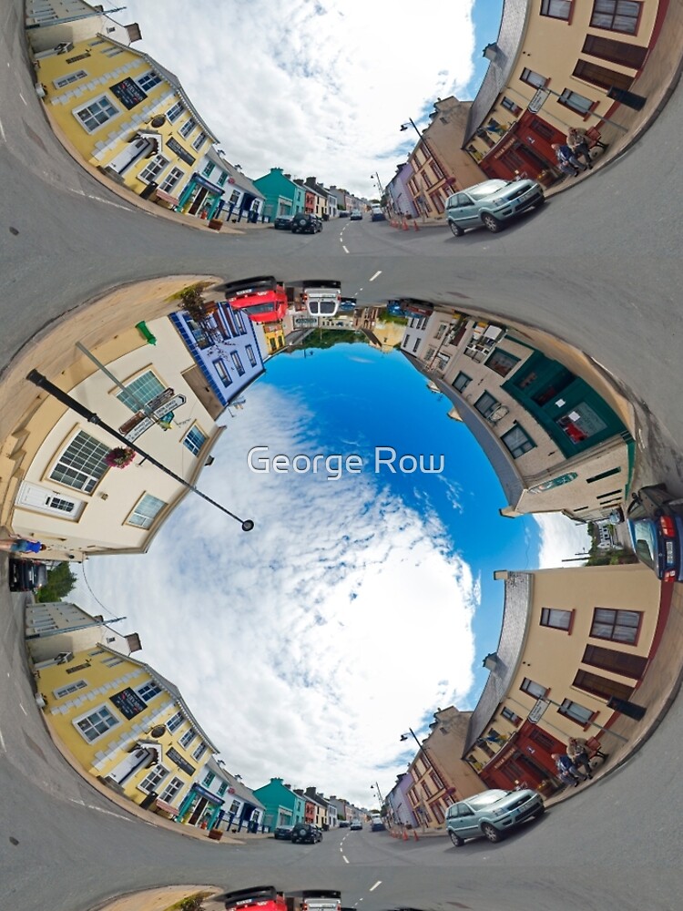 Kilcar Crossroads - Sky in by VeryIreland