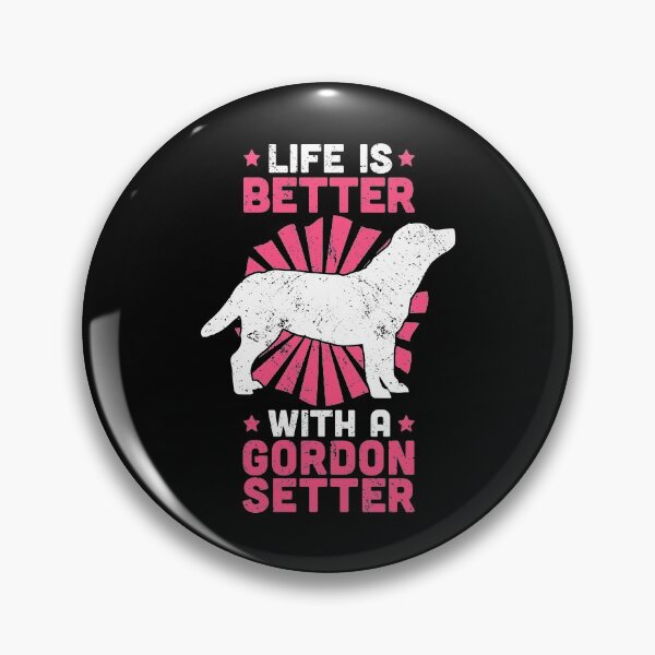 Item preview, Life with Gordon Setter British Pointing Dog designed and sold by madgrfx.
