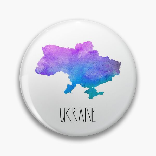 Item preview, Ukraine Watercolor Map - Ukrainian designed and sold by MountainD.