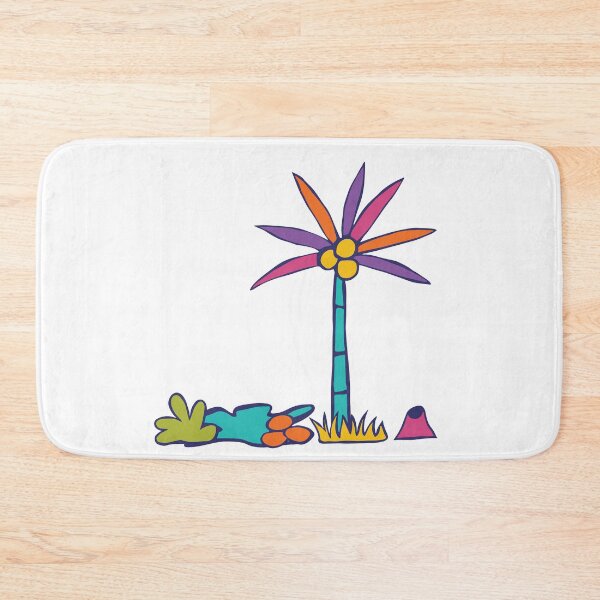 Item preview, AB040-7 Cute African savannah landscape with a palm tree designed and sold by DuckyRubin.