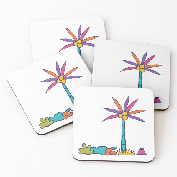 Item preview, AB040-7 Cute African savannah landscape with a palm tree designed and sold by DuckyRubin.