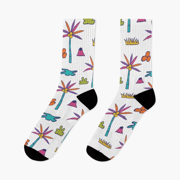 Item preview, AB040-7 Cute African savannah landscape with a palm tree designed and sold by DuckyRubin.