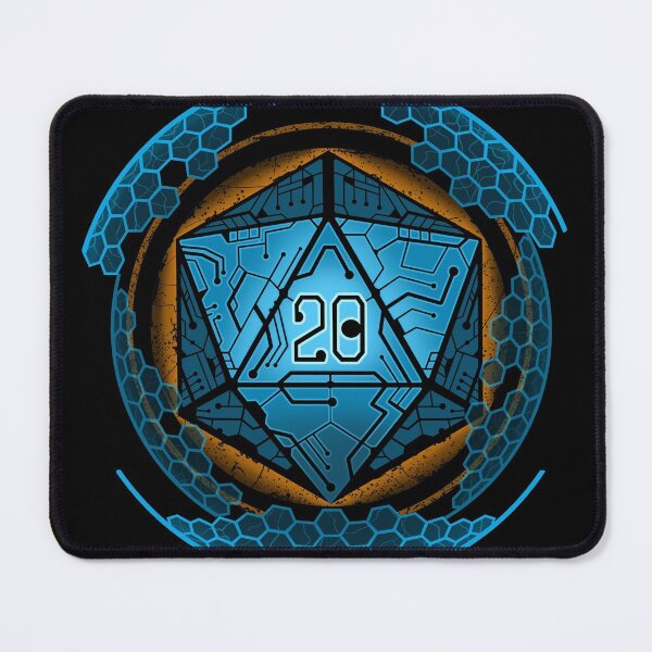 Item preview, Sci-fi Shield D20 designed and sold by MaratusFunk.