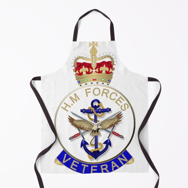 Item preview, HM FORCES VETERAN BADGE. BRITISH VETERAN. On Navy Blue. Classic designed and sold by gilbertlucrecia.