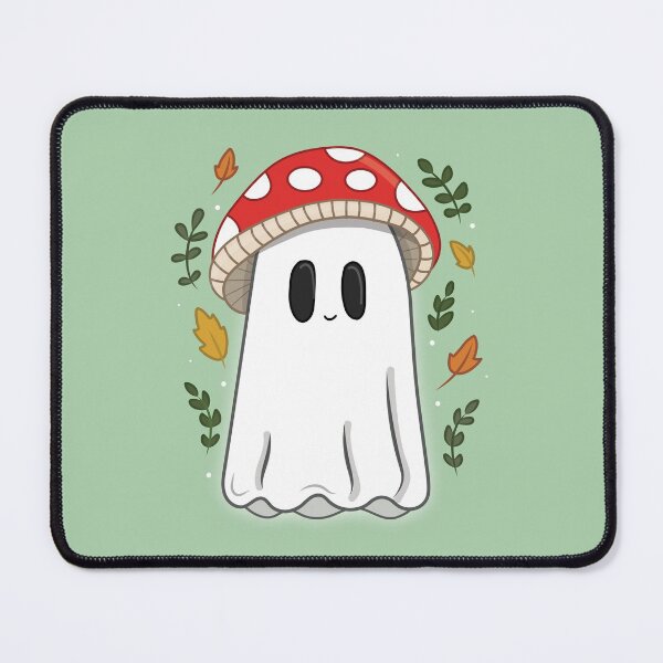 Item preview, Mushroom Ghost in Sage designed and sold by courtcolumbus.
