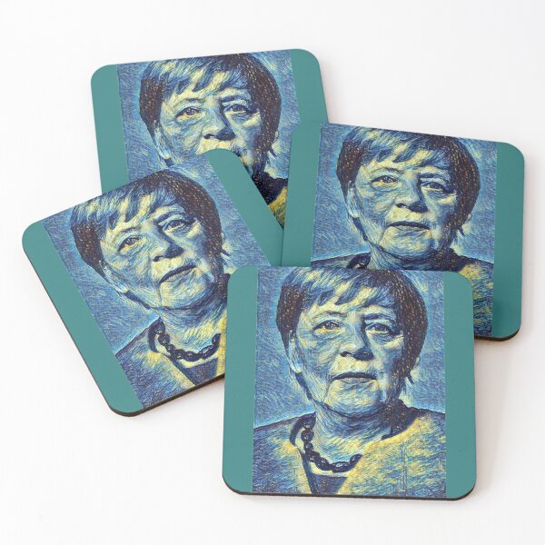 Item preview, Angela Merkel Starry Night   designed and sold by SiduGalery.