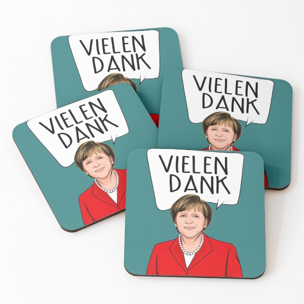 Artikelvorschau, Angela Merkel Danke Vielen Dank entworfen und verkauft von SiduGalery.
