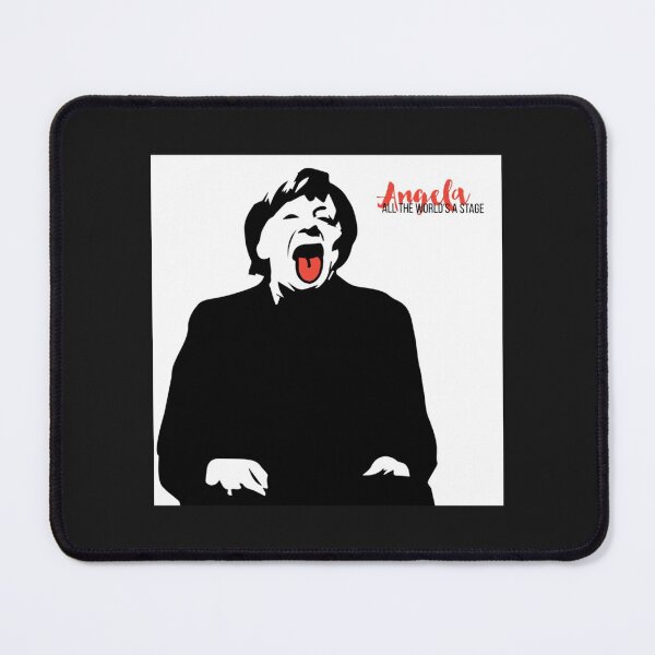Item preview, Angela Merkel Tongue Art designed and sold by SiduGalery.