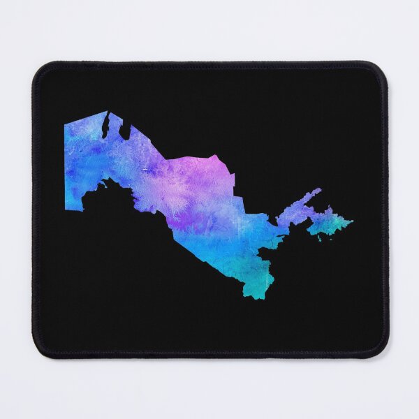 Item preview, Uzbekistan Watercolor Map - Uzbek designed and sold by MountainD.