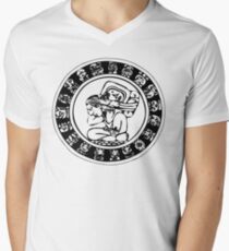 Mesoamerica - calendar bw Men's V-Neck T-Shirt