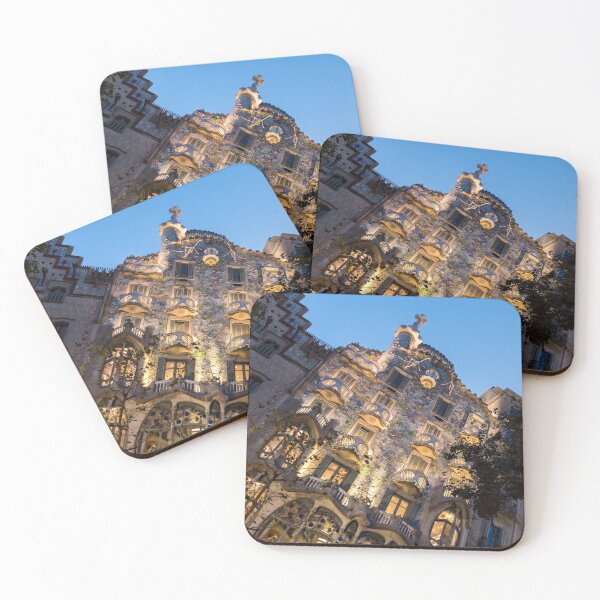 Item preview, Awesome Facade - Antoni Gaudis Casa Batllo in Barcelona designed and sold by Georgia Mizuleva.