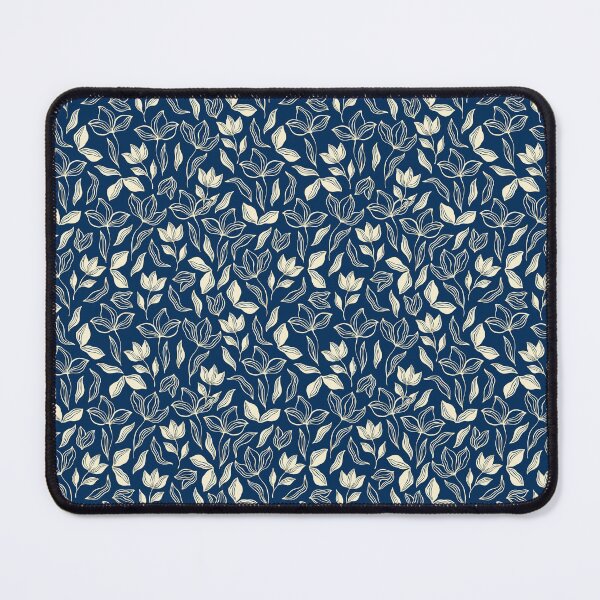 Item preview, Delicate Leaves Blue designed and sold by Maria Heyens.