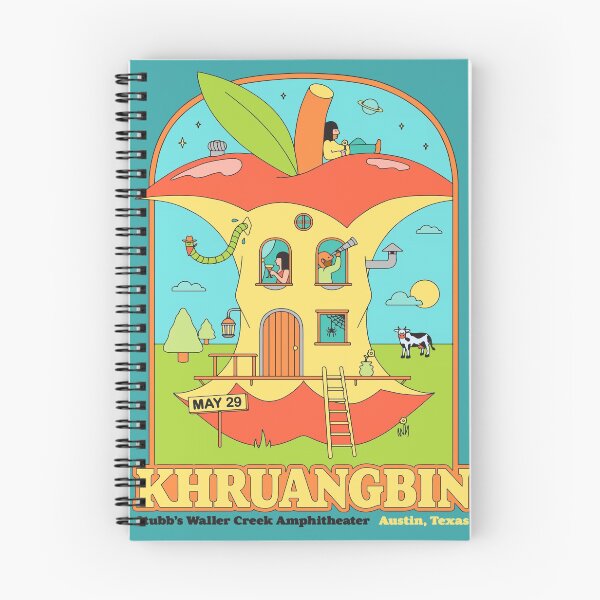 Artikelvorschau, Khruanbin Apfelhausbaum im Waller Creek Amphitheater Poster entworfen und verkauft von Thauer.