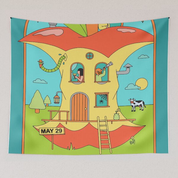 Item preview, Khruanbin Apple House Tree In Waller Creek Amphitheater Poster designed and sold by Thauer.