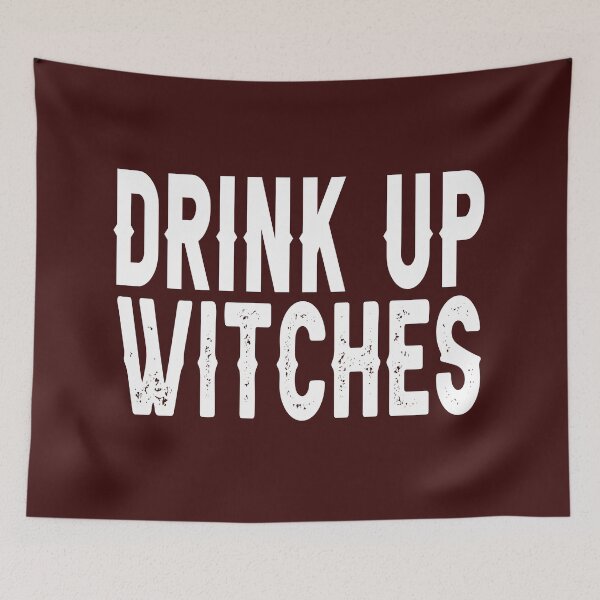 Item preview, Drink up Witches Halloween designed and sold by AnveeBubbles.