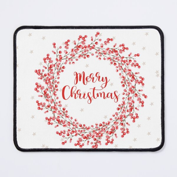 Item preview, Red Berry Christmas Wreath designed and sold by Maria Heyens.