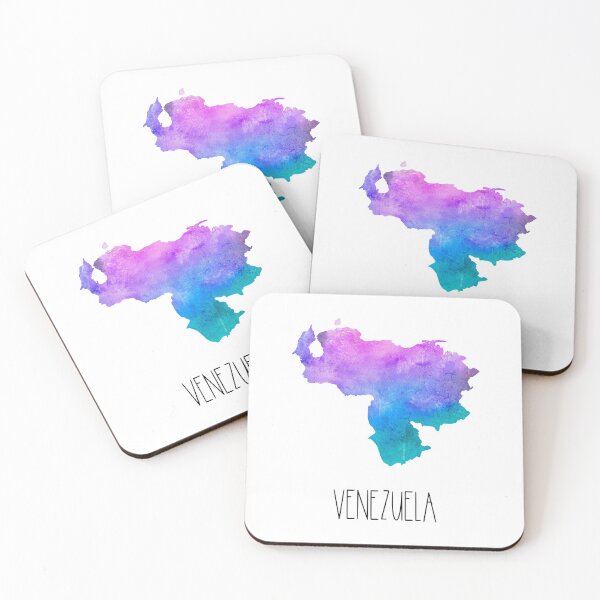 Item preview, Venezuela Watercolor Map - Venezuelan designed and sold by MountainD.