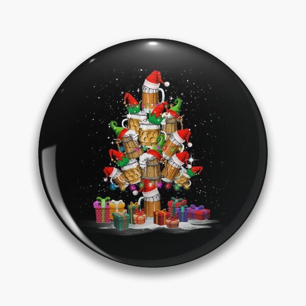 Item preview, Beer Funny Drinker Christmas Tree Xmas Alcohol Celebration  designed and sold by singh130.