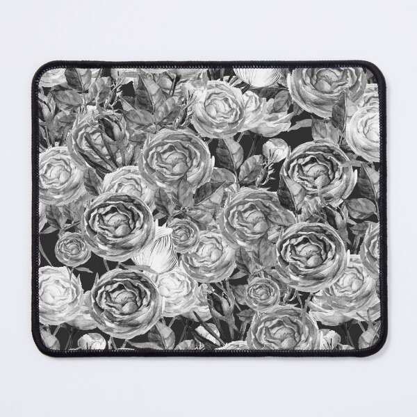 Item preview, Vintage Roses Black And White designed and sold by Maria Heyens.