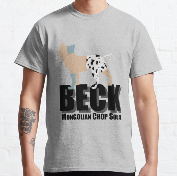 beck mongolian chop squad t shirt