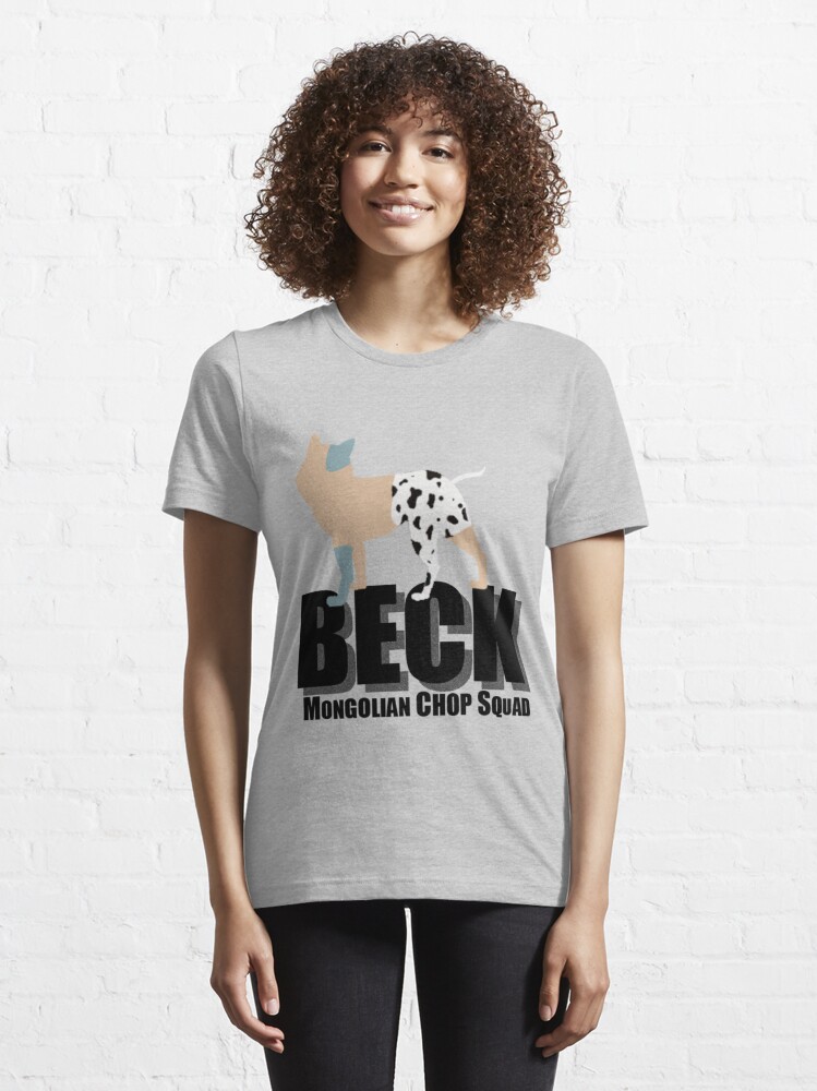 beck mongolian chop squad t shirt