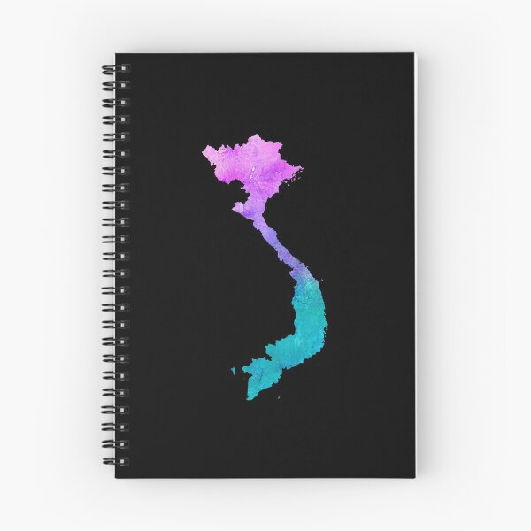 Item preview, Vietnam Watercolor Map - Vietnamese designed and sold by MountainD.