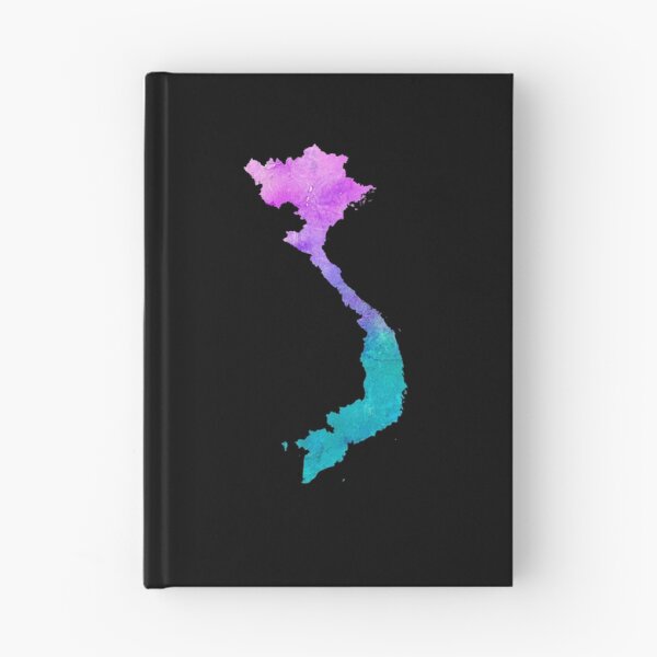 Item preview, Vietnam Watercolor Map - Vietnamese designed and sold by MountainD.