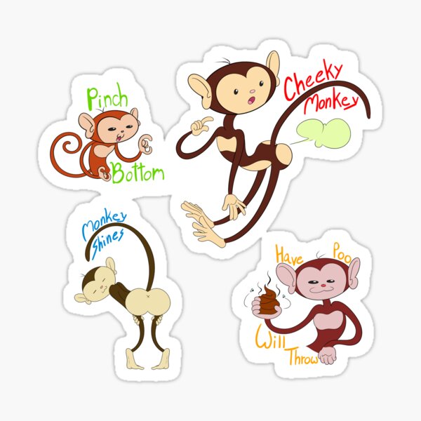 Item preview, Cheeky Monkeys designed and sold by Ink-City.