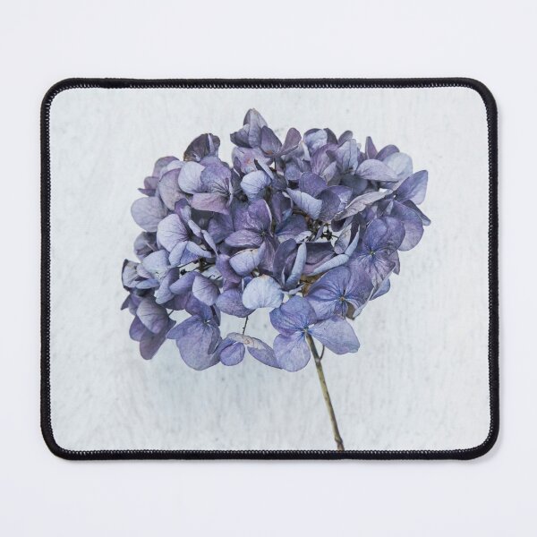 Dried blue hydrangea Mouse Pad
