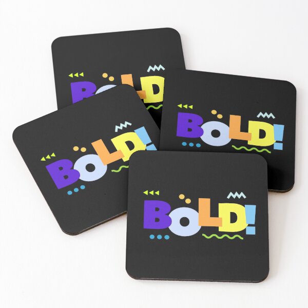 Item preview, Colorful Bold Typography designed and sold by boldstuffshop.