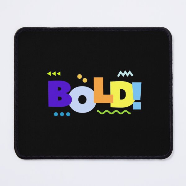 Item preview, Colorful Bold Typography designed and sold by boldstuffshop.
