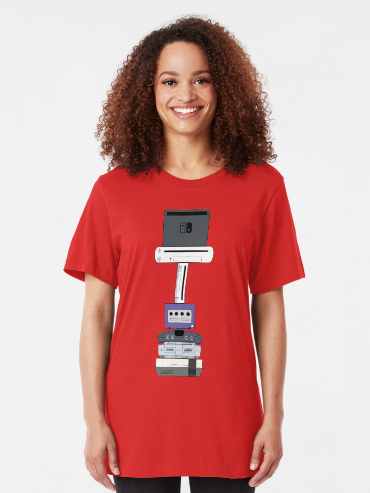 Alternate view of Consoles (US version) Slim Fit T-Shirt
