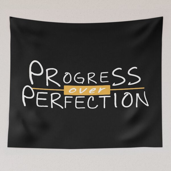 Item preview, Motivational Progress Over Perfection Back to School Teacher designed and sold by freeman1314.