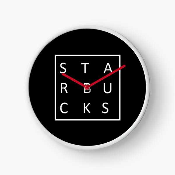 Starbucks Clocks Redbubble