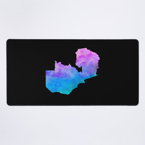 Item preview, Zambia Watercolor Map - Zambian designed and sold by MountainD.