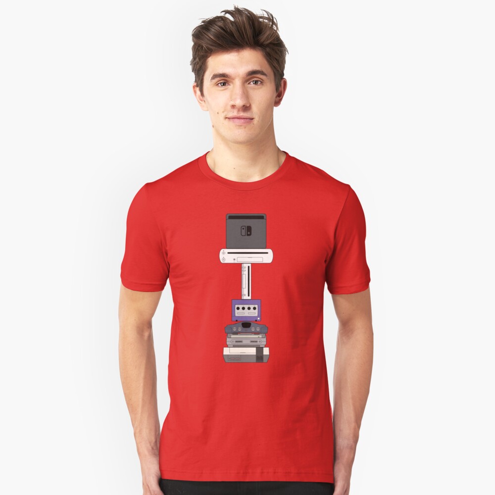 Consoles (PAL version) Slim Fit T-Shirt
