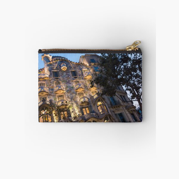 Item preview, Magnificent Facade - Antoni Gaudis Casa Batllo in Barcelona designed and sold by Georgia Mizuleva.