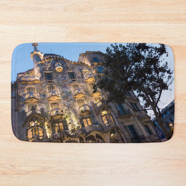 Item preview, Magnificent Facade - Antoni Gaudis Casa Batllo in Barcelona designed and sold by Georgia Mizuleva.