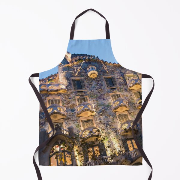 Item preview, Magnificent Facade - Antoni Gaudis Casa Batllo in Barcelona designed and sold by Georgia Mizuleva.
